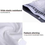 COOLOMG Women Sliding Shorts Softball Padded Slider Shorts Compression Underwear for Baseball Football Lacrosse Cricket White L