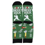 JNIAP Cricket Socks Cricket Lover Gift Cricket Player Gift Cricket Sport Socks Lucky Cricket Sock (CRICKET socks)