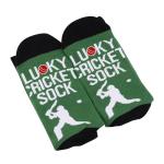 JNIAP Cricket Socks Cricket Lover Gift Cricket Player Gift Cricket Sport Socks Lucky Cricket Sock (CRICKET socks)