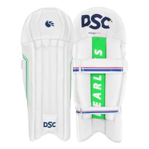 DSC Men's 8904223214454 Intense Shoc Cricket Wicket Keeping Legguard Youth, Multicolor