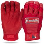 Franklin Sports CFX Pro Full Color Chrome Series Batting Gloves CFX Pro Full Color Chrome Batting Gloves, Red, Adult Large