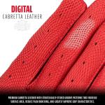 Franklin Sports CFX Pro Full Color Chrome Series Batting Gloves CFX Pro Full Color Chrome Batting Gloves, Red, Adult Large