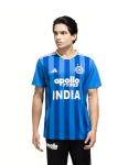 adidas India T20 Cricket Jersey 2026 (US, Alpha, Small, Regular, Bright Royal)