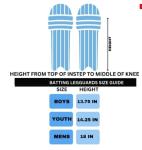 SNICK 1.0 Premium Light Cricket Batting Pads for Men