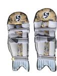 SG Cricket HP LITE Premium Right Handed Batting Leg Guards - Adult Size , Black Color