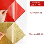 22 Pack Heat Transfer Vinyl for Cricut & T-Shirts