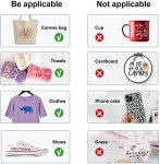 22 Pack Heat Transfer Vinyl for Cricut & T-Shirts