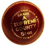 Amber Fight Gear Premium County Cricket Leather Ball