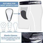 Legendfit Youth Compression Shorts with Cup Protector