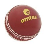 Omtex Red Cricket Ball - High Performance