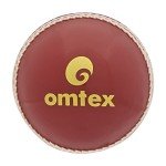 Omtex Red Cricket Ball - High Performance