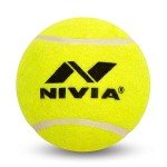 Nivia Yellow Tennis Cricket Balls - Pack of 12