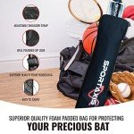 SPORTAXIS Kashmir Willow Cricket Bat with Padded Bag