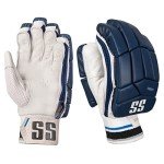 SS Cricket Legend Batting Gloves - Men's Navy Blue