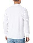 NAVISKIN Men's Quick Dry Long Sleeve Polo Shirt