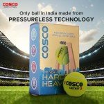 COSCO Lightweight Cricket Tennis Ball