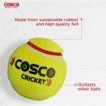 COSCO Lightweight Cricket Tennis Ball
