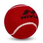 Nivia Heavy Red Tennis Ball Cricket Pack of 12