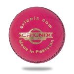 Cricnix Elite Pink Leather Cricket Ball 5.5oz