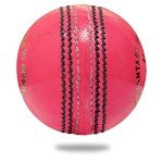 Cricnix Elite Pink Leather Cricket Ball 5.5oz