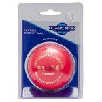 Cricnix Elite Pink Leather Cricket Ball 5.5oz