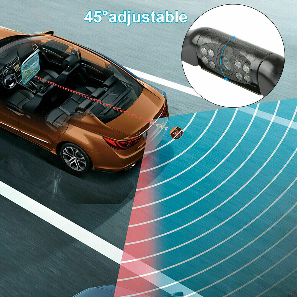 170° Waterproof Night Vision Rear View Camera