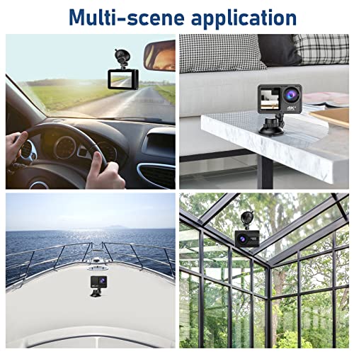 Universal Suction Cup Dash Cam Mount for All Cameras