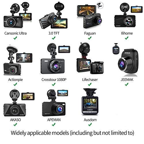 Versatile Dash Cam Mount with 10+ Joints