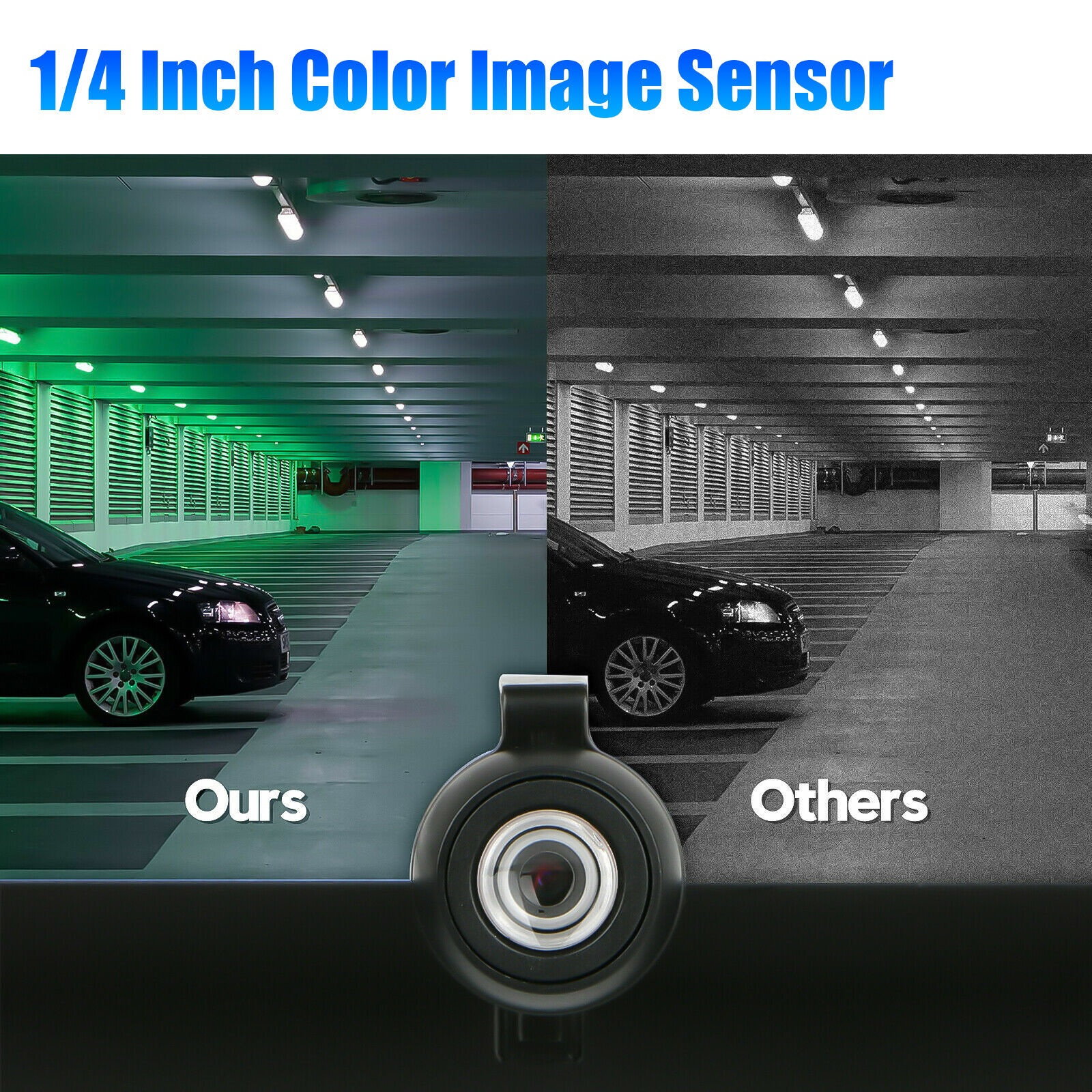 170° HD Night Vision Reverse Parking Camera