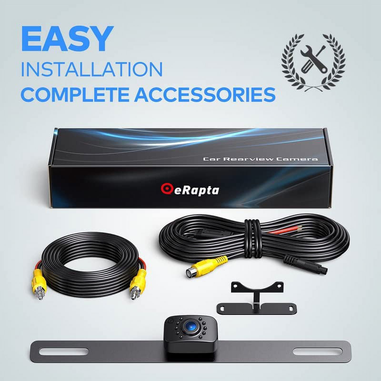 eRapta ERT01 HD Backup Camera with Night Vision