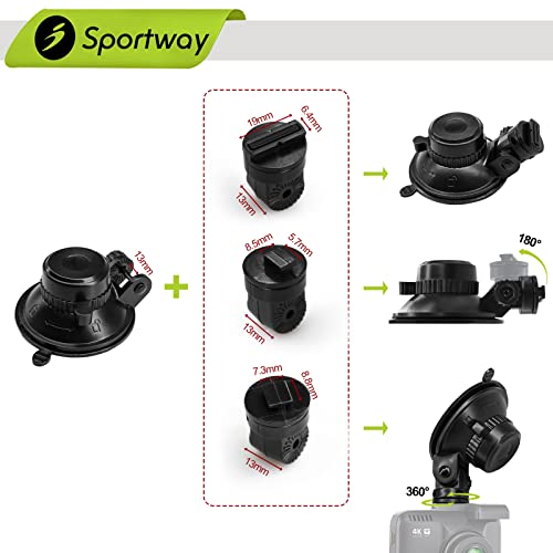 Sportway S503 Dash Cam Suction Cup Mount