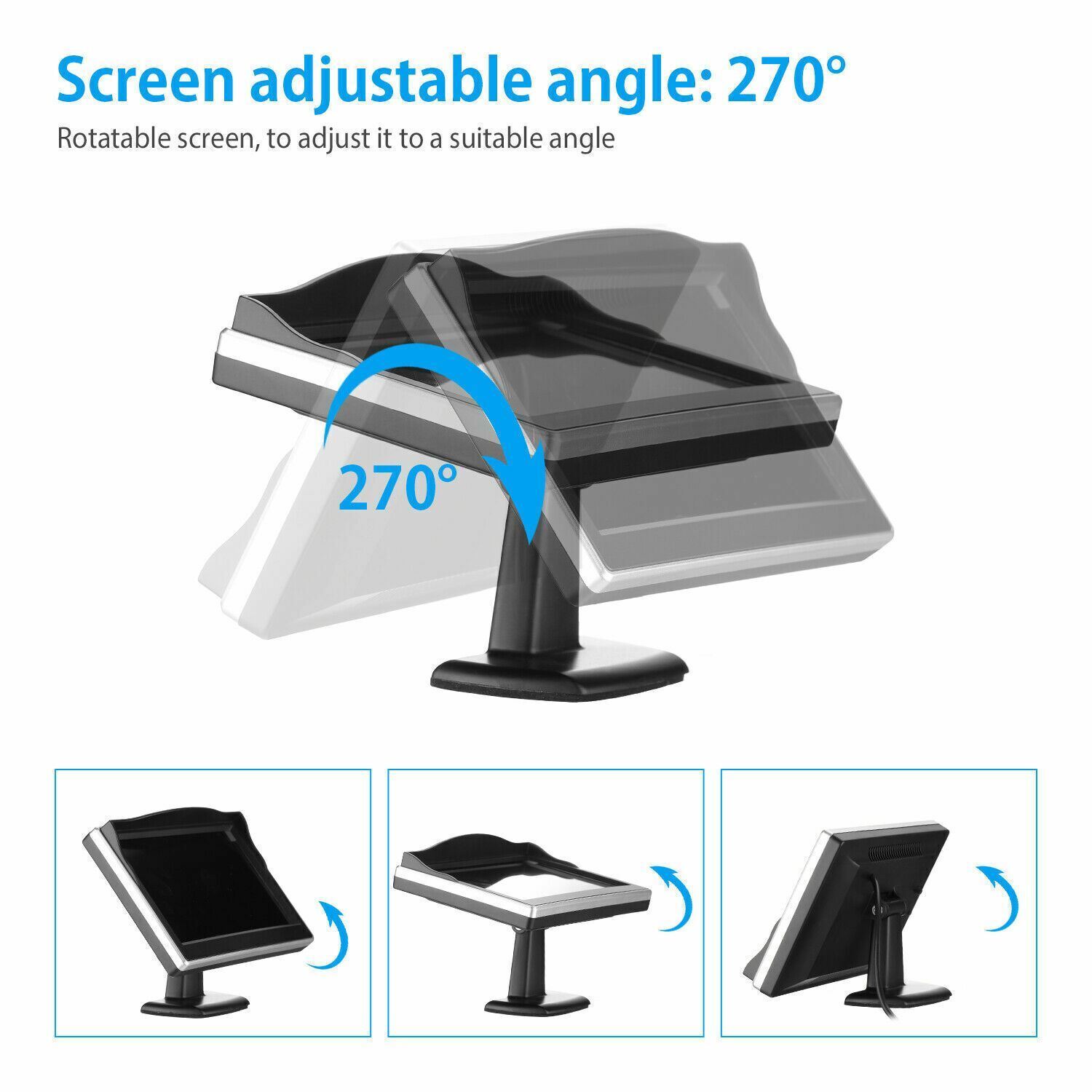 Wireless HD Rear View Backup Camera System