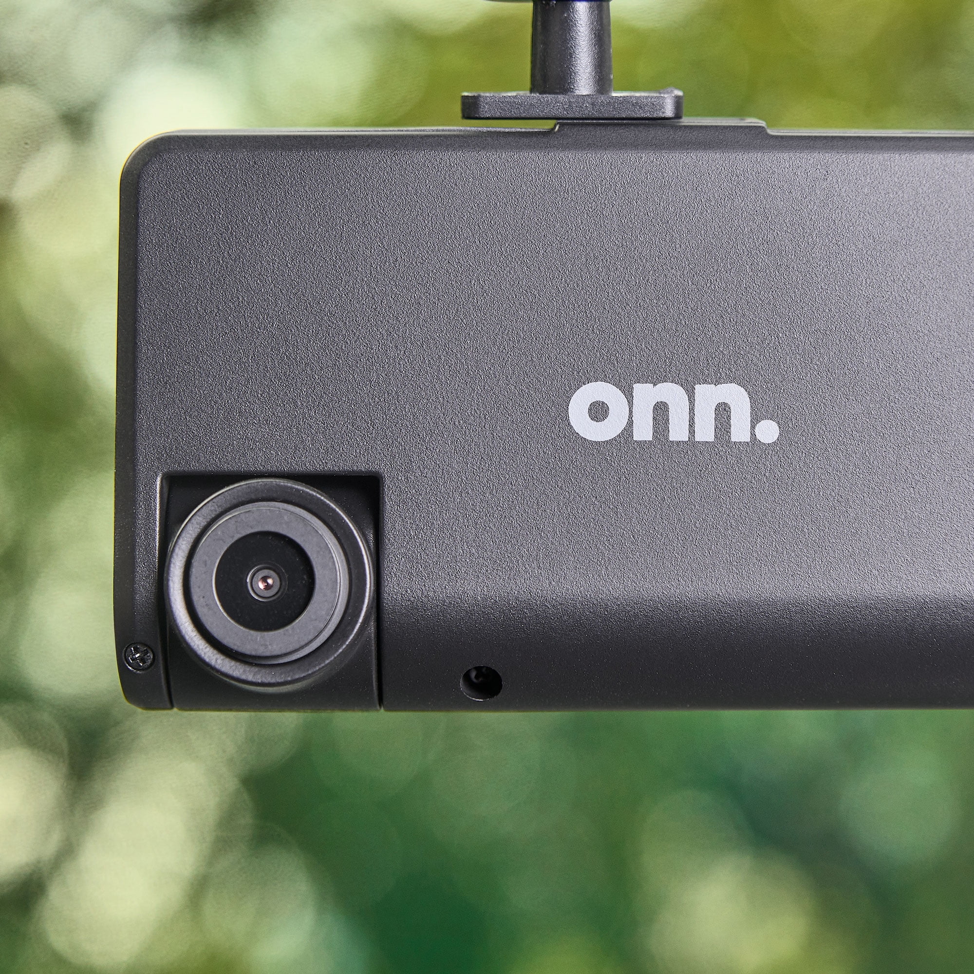 Onn. Dual Dash Cam with Ultra-Wide 1080P Lens
