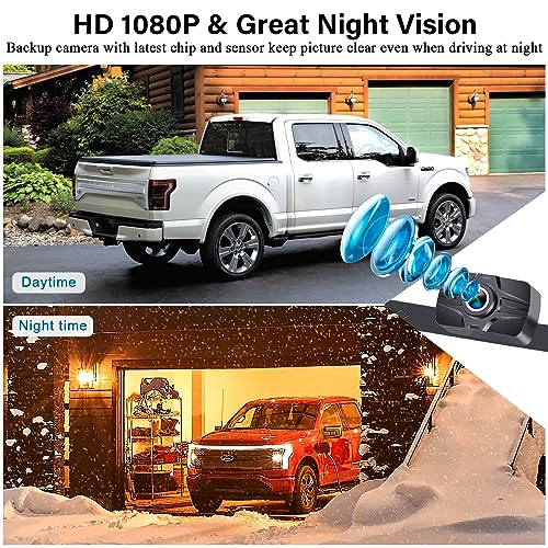 7-Inch HD 1080P Backup Camera with Night Vision