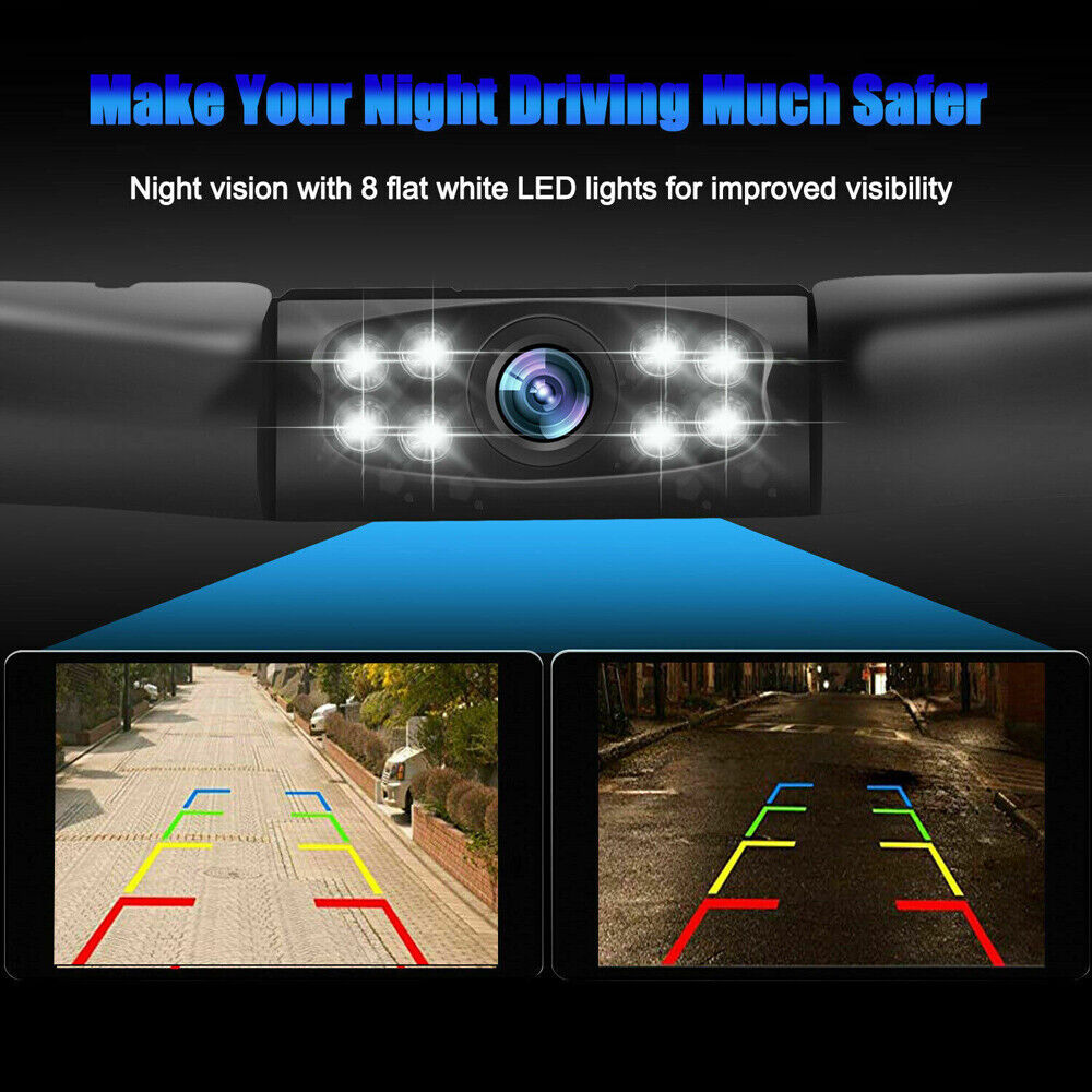 170° Waterproof Night Vision Rear View Camera