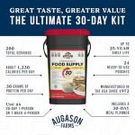 AUGASON FARMS 200-Serving Emergency Food Bucket