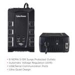 CyberPower 685VA Compact UPS Battery Backup