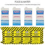 Emergency Preparedness Kit for 4 People, 72 Hours