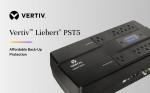 Vertiv Liebert PST5 UPS - 850VA Battery Backup