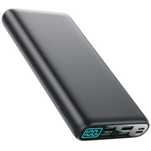 High-Capacity Portable Power Bank with 5 Outputs