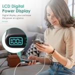 High-Capacity Portable Power Bank with 5 Outputs