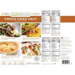Nutristore Freeze-Dried Meat Variety Bucket - Survival Supply