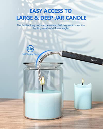 Rechargeable Arc Candle Lighter with Flexible Neck