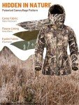 Women's Ultra-Quiet Camo Hunting Jacket for Waterfowl