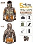 Women's Ultra-Quiet Camo Hunting Jacket for Waterfowl