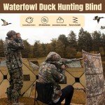 4-Panel Pop-Up Duck Blind with Carrying Bag