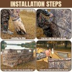 4-Panel Pop-Up Duck Blind with Carrying Bag
