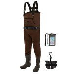 TIDEWE Waterproof Neoprene Chest Waders for Men