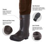 TIDEWE Waterproof Neoprene Chest Waders for Men