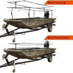 Drake Waterfowl Adjustable Camo Boat Blind 14'-17